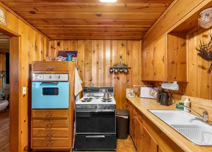 Cozy In The Pines W Grill Outdoor Dining *